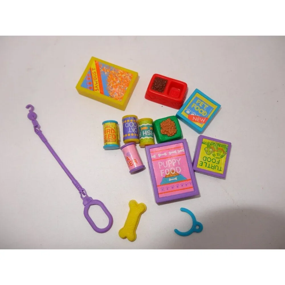 Littlest Pet Shop LPS Store Carrying Case Lovebirds and accessories VINTAGE 1992